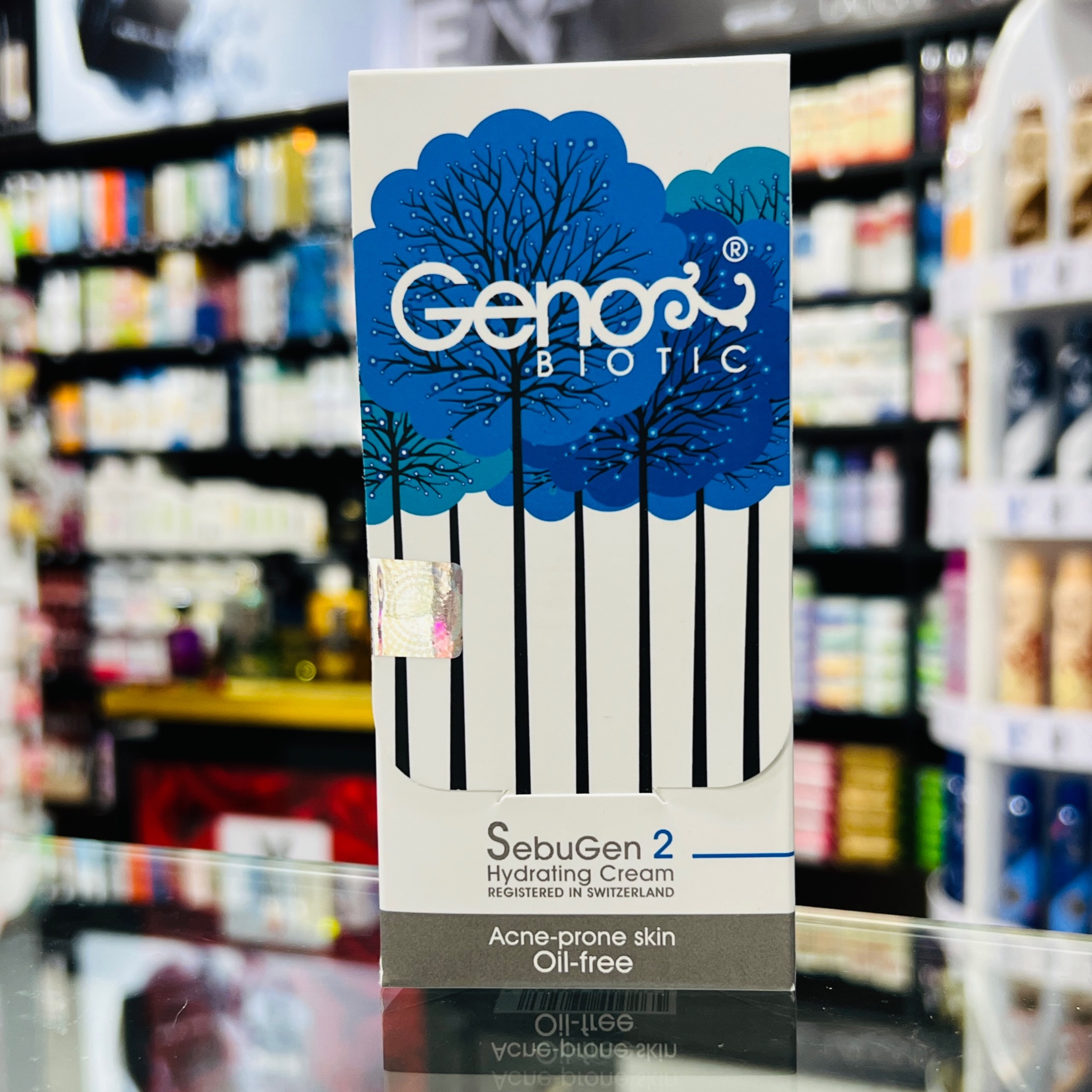 کرم رطوبت رسان ژنوبایوتیک مدل SebuGen 2 مقدار 50 گرم