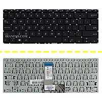کیبرد لپ تاپ ایسوس VivoBook R423 مشکی-اینترکوچک-بدون فریم با کلید پاور