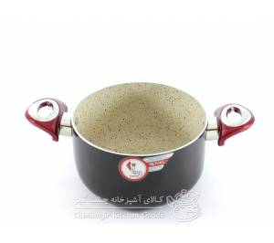 قابلمه یونیک گرانیت 15 پارچه صورتی مدل 8841-UN