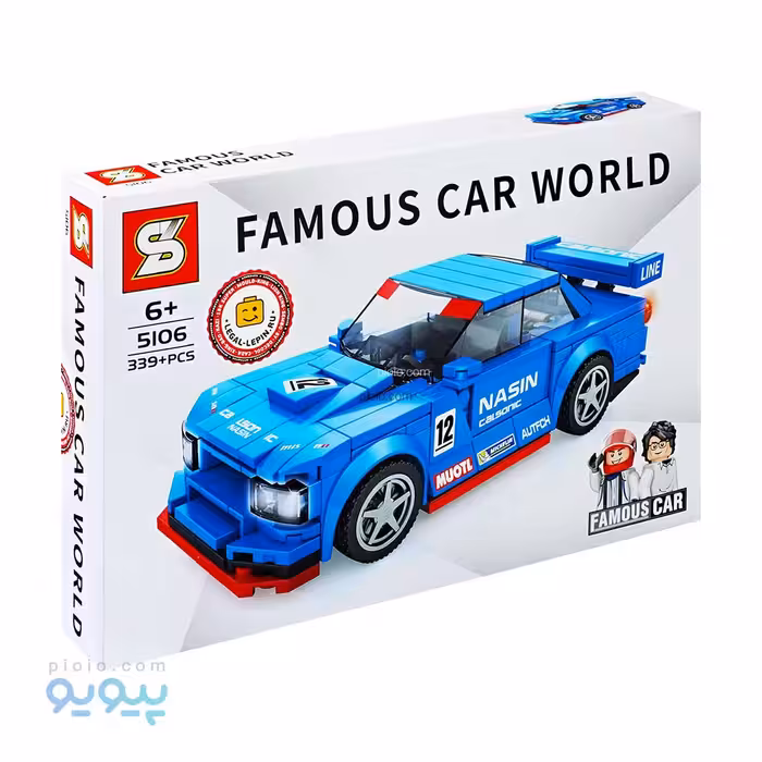 لگو ماشین مسابقه ای آیتم SY5106