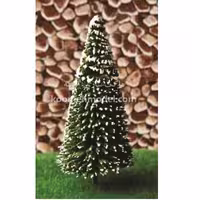 ماکت کاج برفی کومه سایز 7cm کد 166 بسته 4 عددی