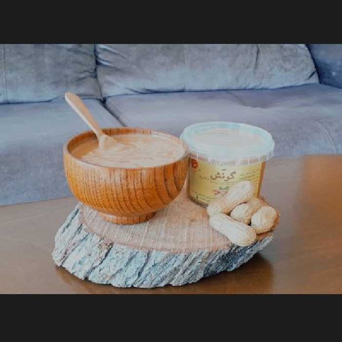 کره بادام زمینی خالص و ارگانیک گونش ارگانیک330 گرمی