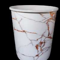 سطل زباله مدل مرمر طوسی 