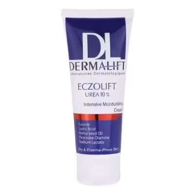 کرم مرطوب کننده درمالیفت مدل ECZOLIFT UREA 10% حجم 75 میلی لیتر