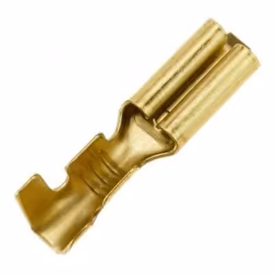 سرسیم تلفنی برنجی مادگی سایز 2.8 بسته1000 تایی