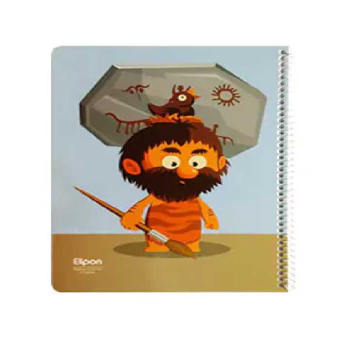 دفتر نقاشی 40 برگ الیپون طرح کارتونی - چی بخونم