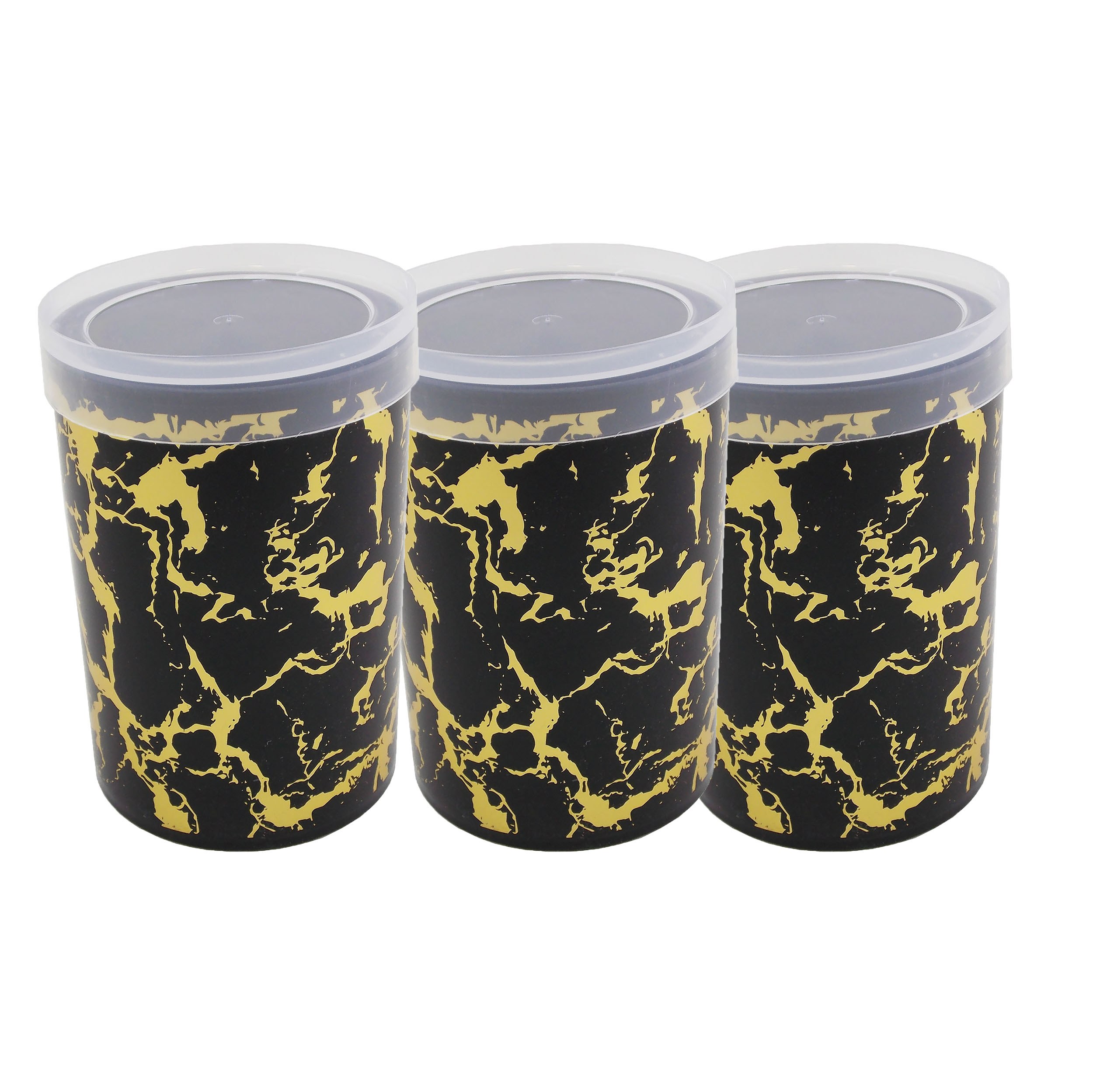 بانکه گرد طرح ماربل کد 03 بسته 3 عددی
