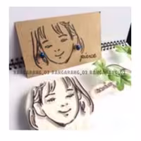 مهر لینو مناسب کارت گوشواره 