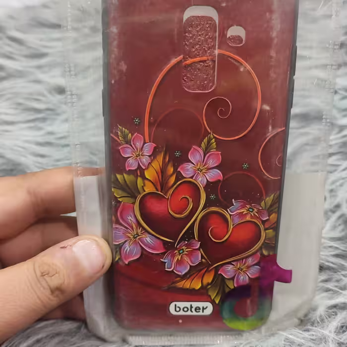 گارد گل و قلب SAMSUNG A6 PLUS J8