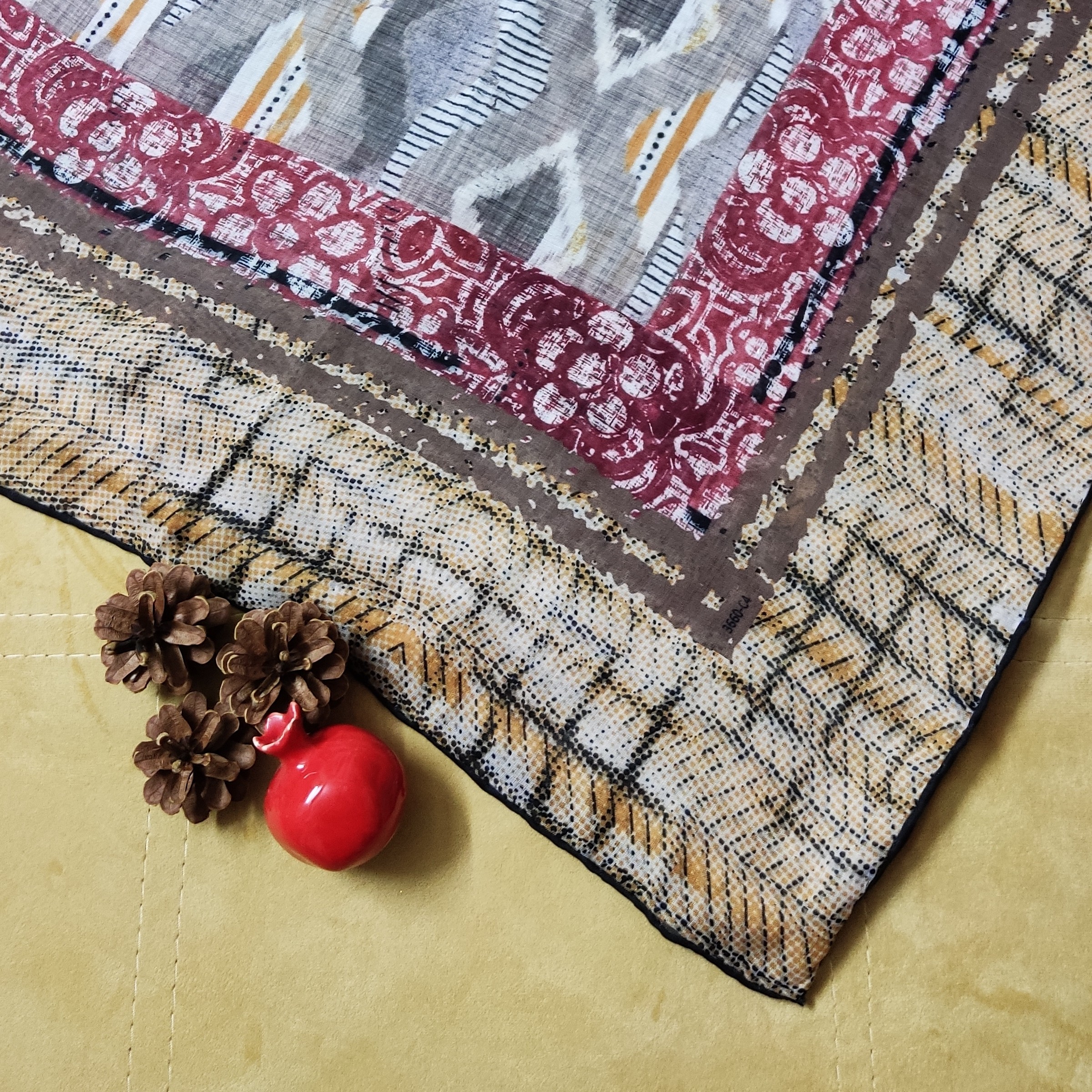روسری نخی قواره 120