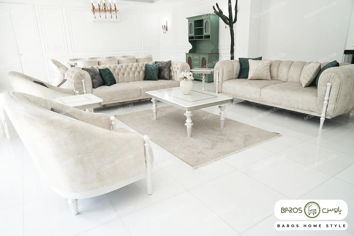 مبل راحتی 8 نفره وینچنزا کد 4