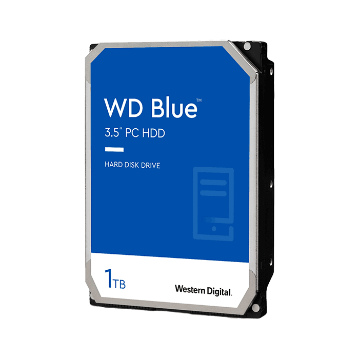 مشخصات، قیمت و خرید هارد اینترنال وسترن دیجیتال با ظرفیت 1 ترابایت به مدل WD Blue 1TB