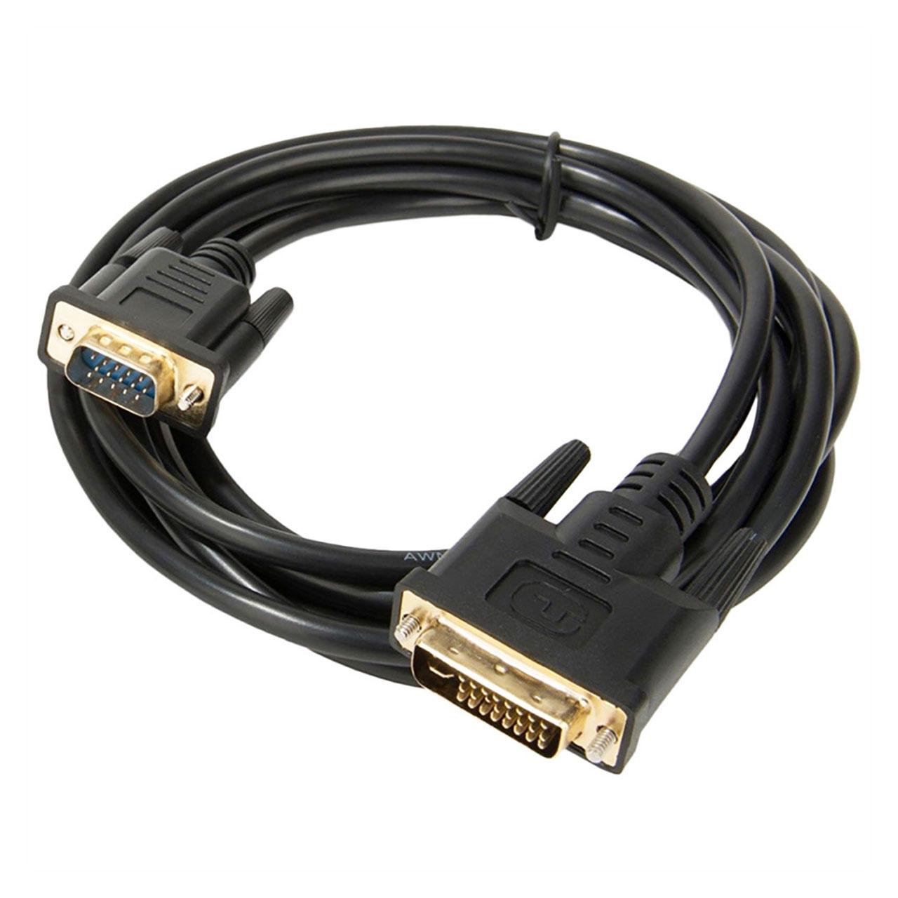 کابل تبدیل DVI به VGA مدل DTV به طول 1.5 متر