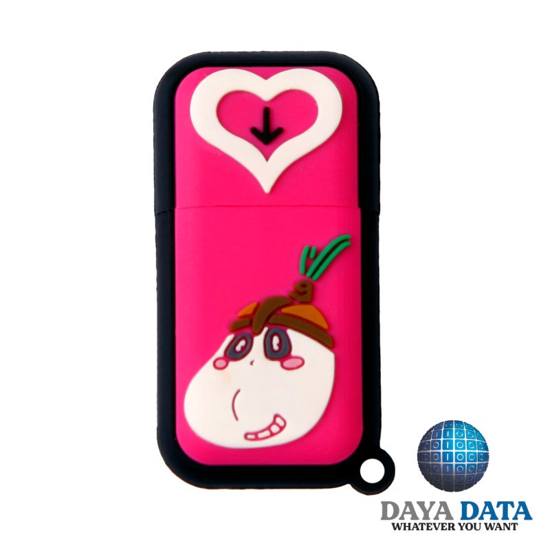 فلش مموری فانتزی دایا دیتا  قلب سفید مدلPF1014-13 ظرفیت128GB-USB3