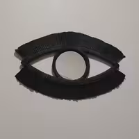 اینه مکرومه طرح چشم 