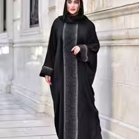 مانتو عبایی الیزه مدل مهتاب