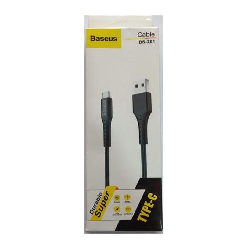 کابل شارژ موبایل تایپ سی بیسوس bs-201