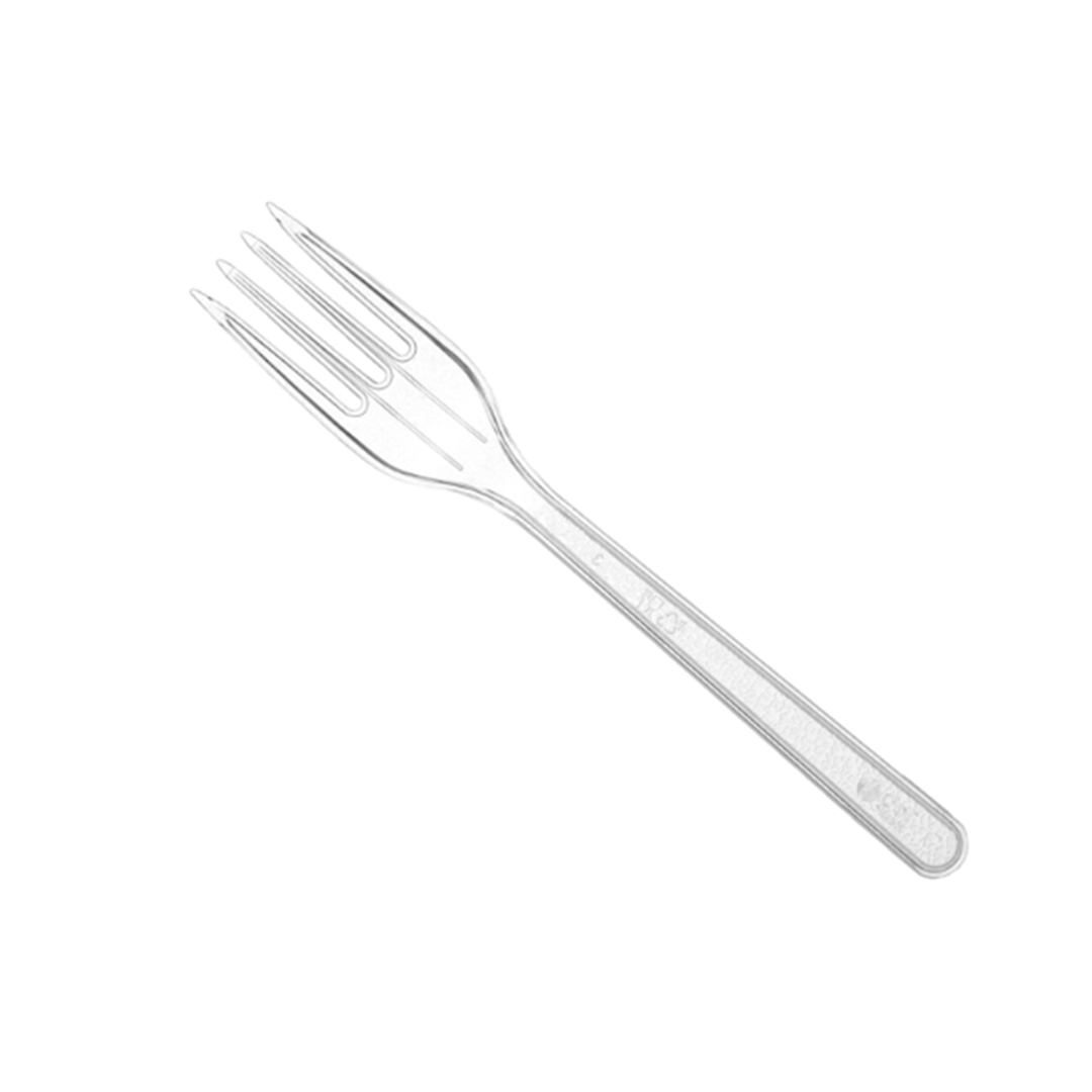 چنگال کروکو شفاف بسته 50 -پیکنیک