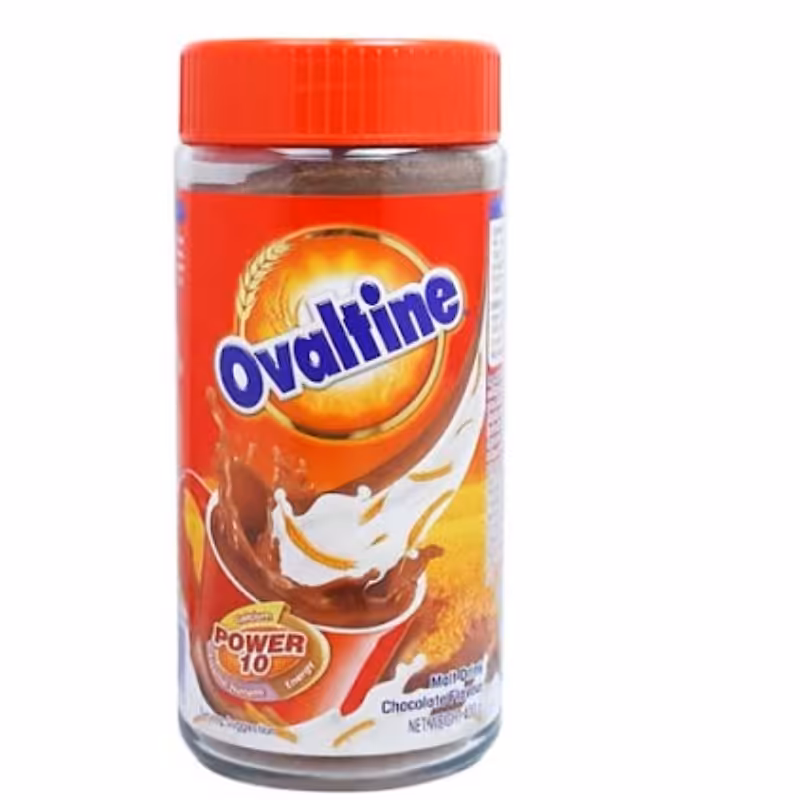 پودر milk شکلات همراه با غلات اوالتین OVALTINE
400گرمی
