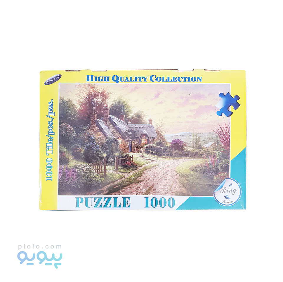 پازل 1000 تکه طرح خانه روستایی