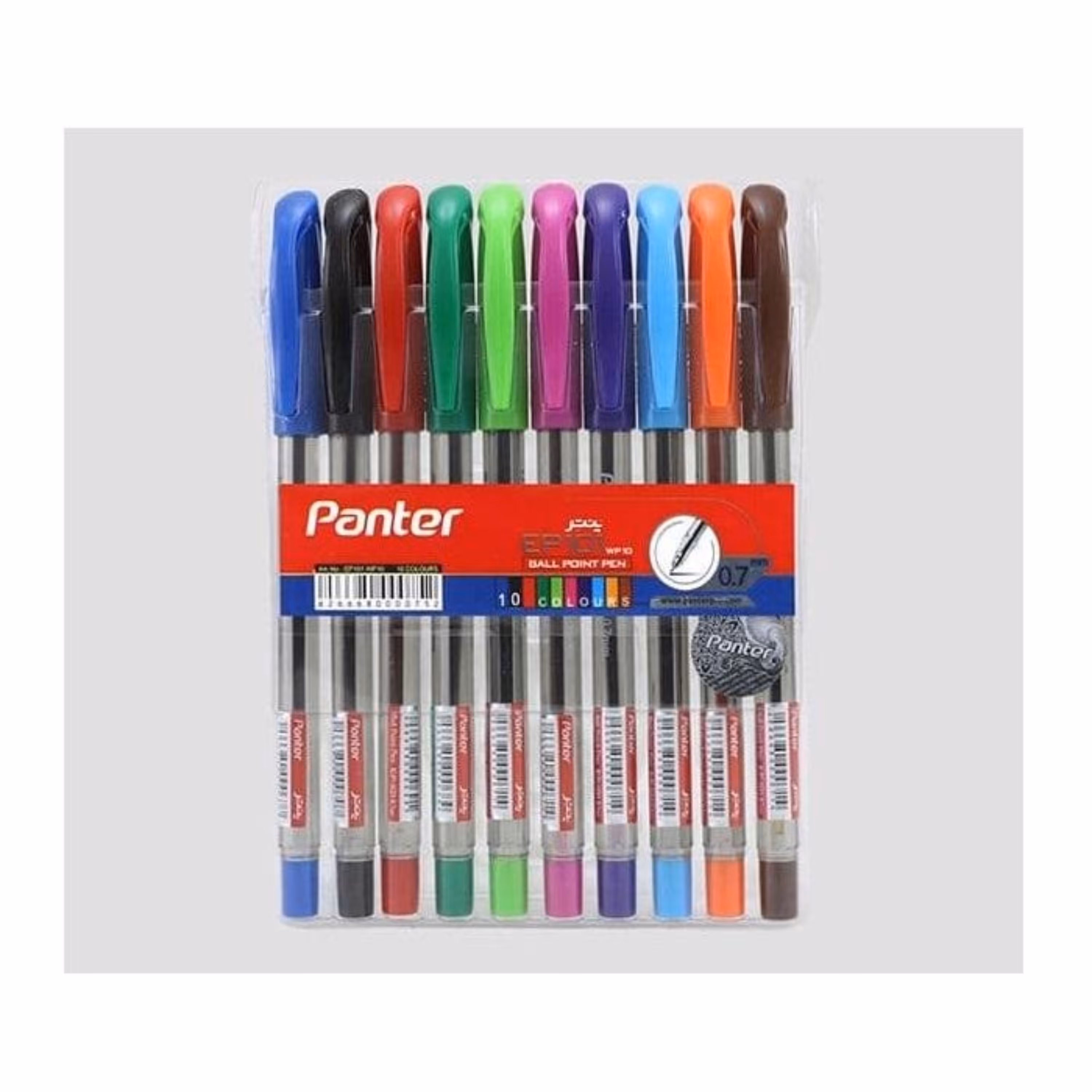 خودکار رنگی پنتر بسته 10 عددی