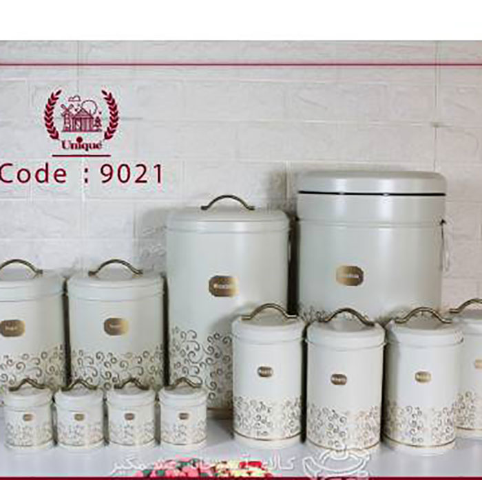 سرویس 8 4 پارچه مینیاتوری کرم یونیک کد UN_9021