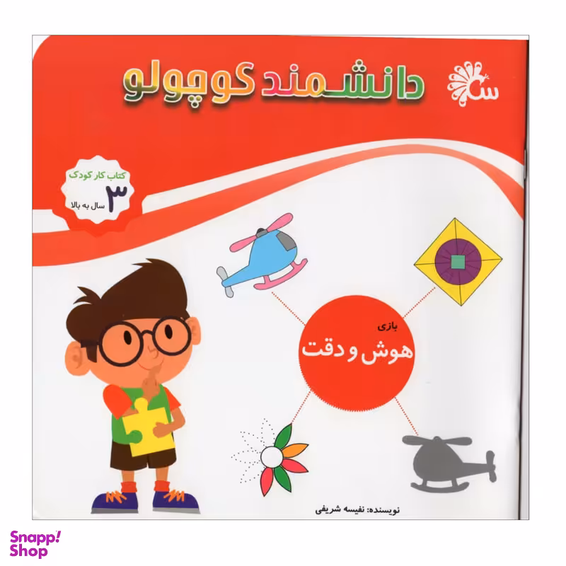 کتاب دانشمند کوچولو (هوش و دقت) اثر نفیسه شریفی نشر آینه قلم