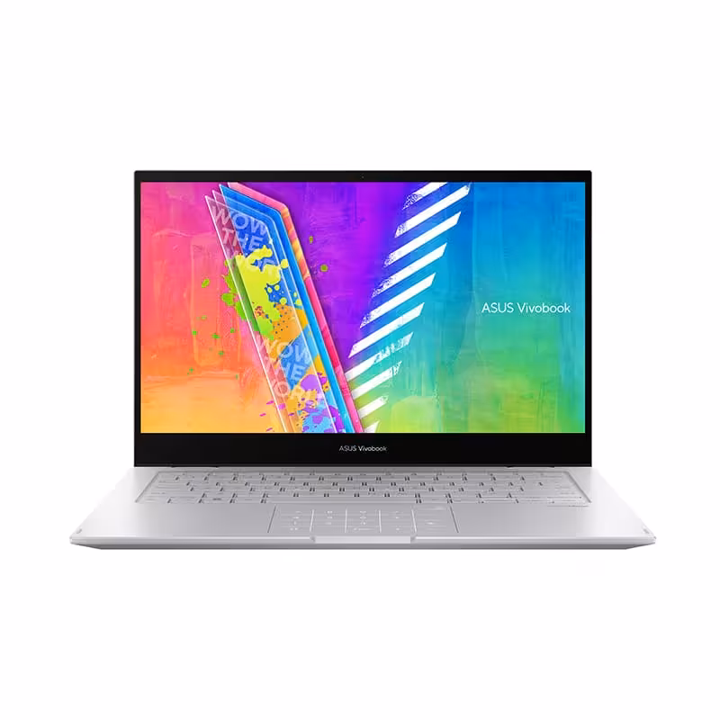 لپ تاپ ایسوس 14 اینچی لمسی مدل Vivobook Go 14 Flip TP1401 پردازنده Celeron N4500 رم 4GB حافظه 256GB SSD گرافیک INTEL