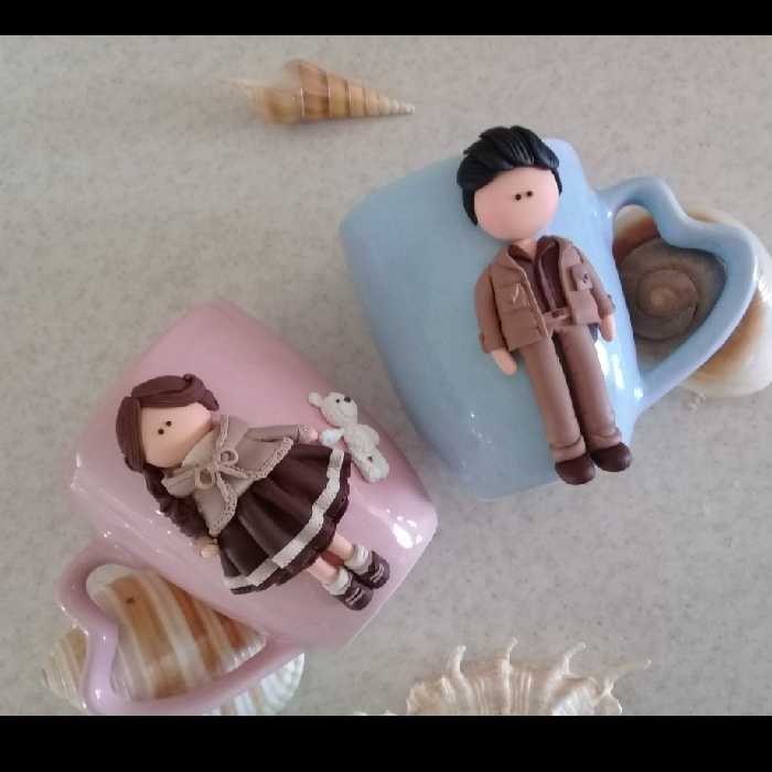 ماگ ست ، لیوان عروسکی ست