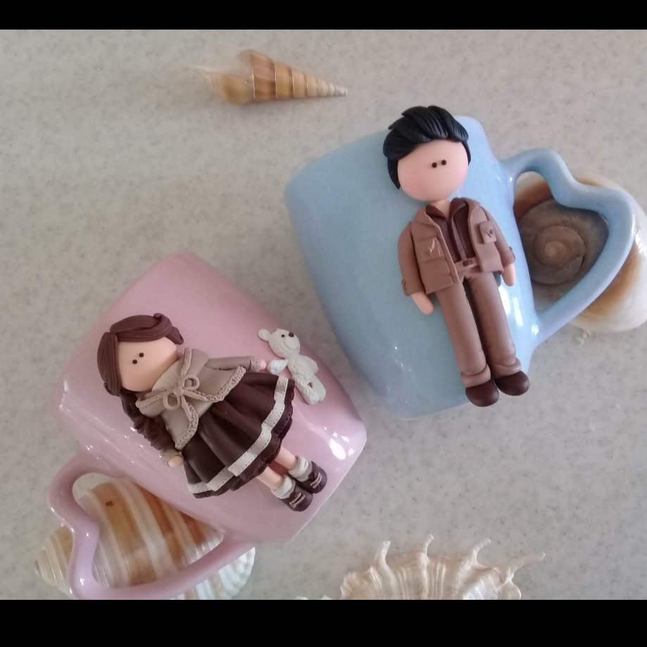 ماگ ست ، لیوان عروسکی ست