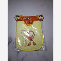 پیشبند نوزاد  mohanna زرد طرح FOZIMT