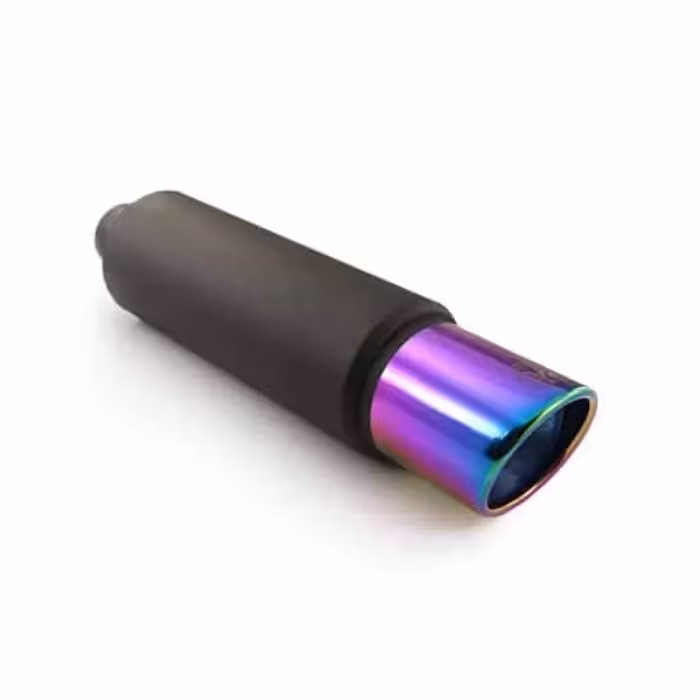 منبع اگزوز اسپرت سایلنسر دار جی اس (J.S) تک لول مدل 722 مناسب انوع خودرو