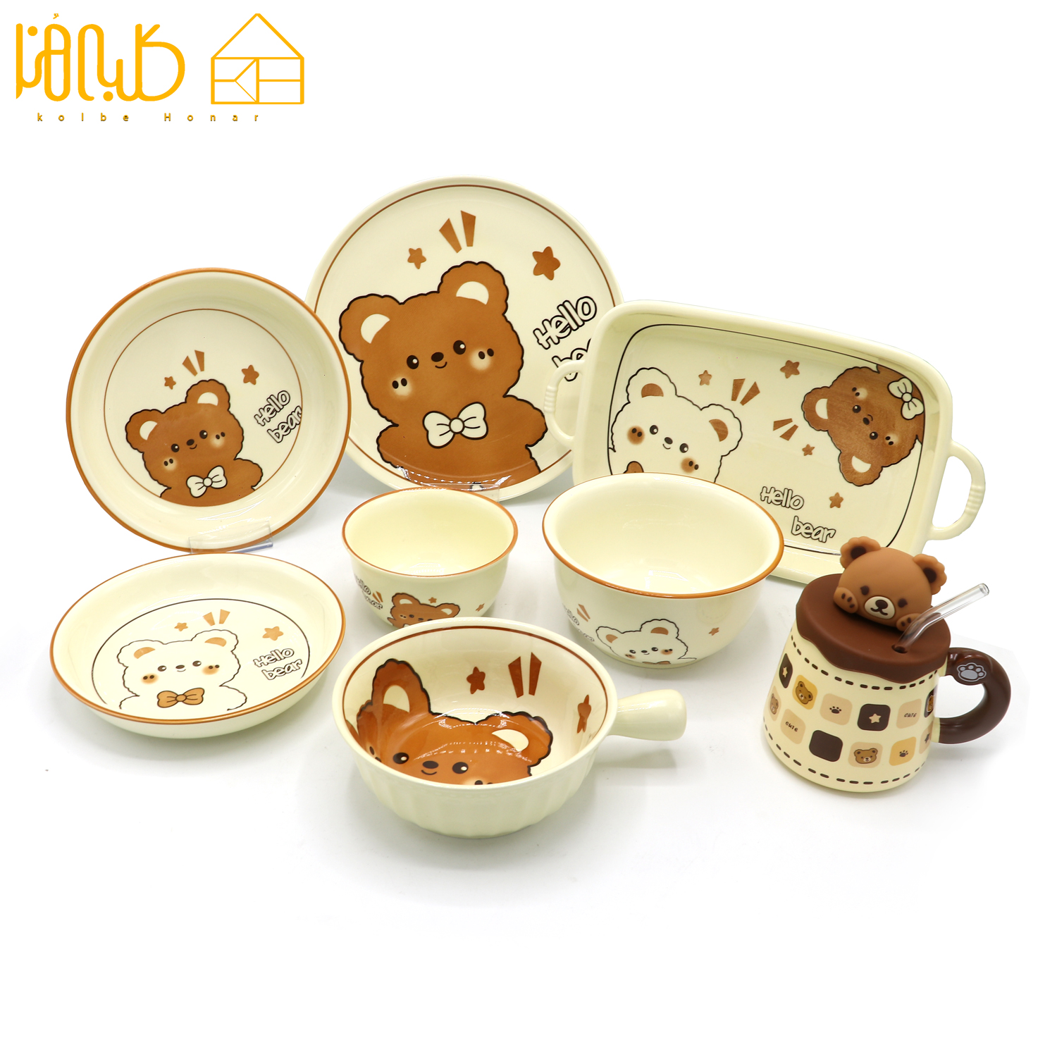 ست خرسی ناز کرم