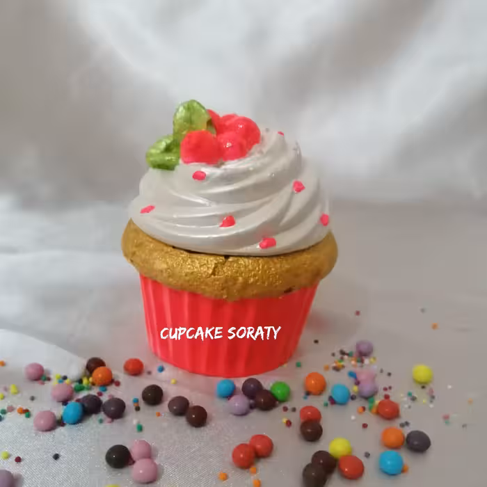 کاپ کیک قندونی (فلورسنت میوه ای)کد18