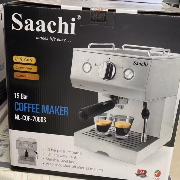 اسپرسو ساز ساچی تمام استیل مدل 7060