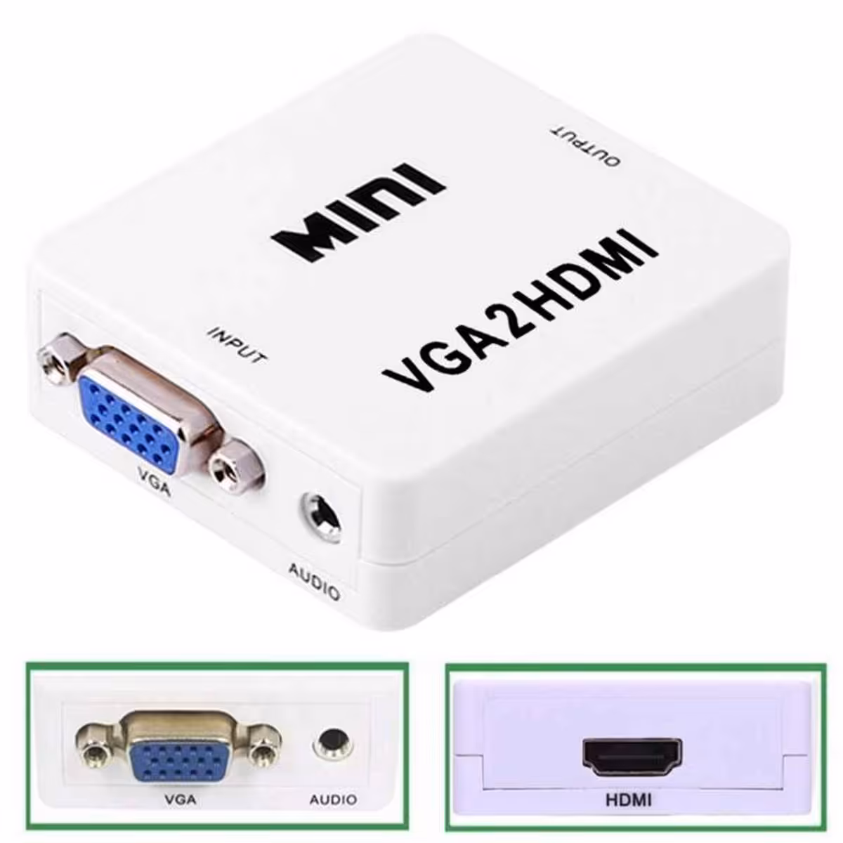 تبدیل VGA به HDMI وی نت مدل V-COVGA2HDM