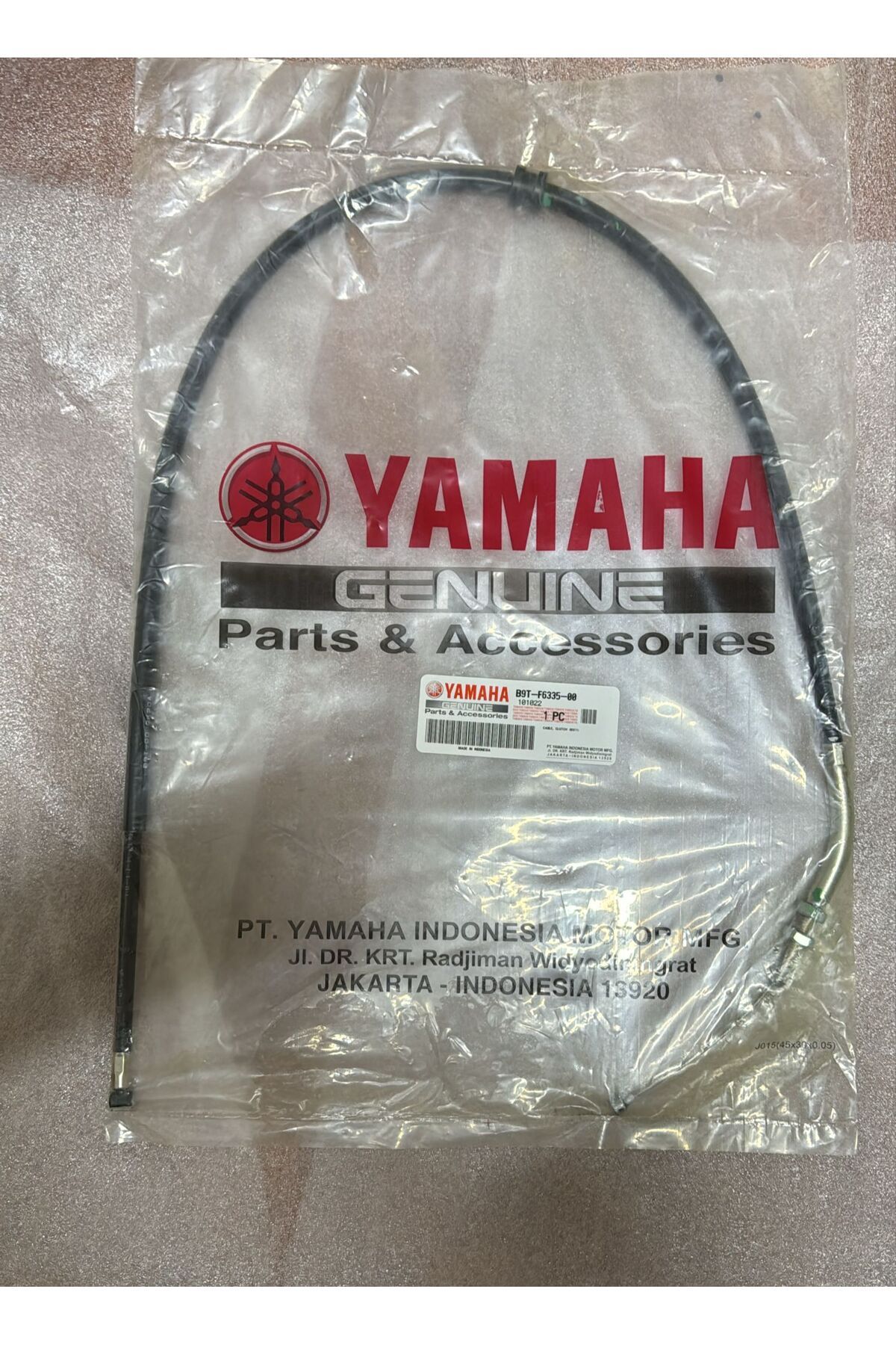 لوازم یدکی موتورسیکلت سیم کلاچ MT 25 مورد جدید Yamaha
