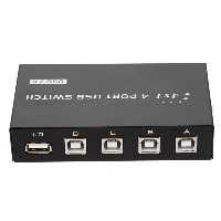 دیتا سویچ دستی 4 پورت USB