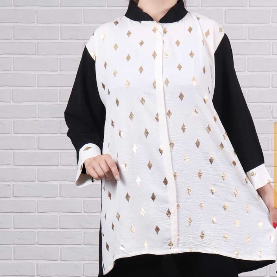 تونیک طرح طلا کوب ابروبادی