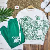 ست بلوز شلوار  اسپرت(دخترانه وپسرانه)جنس دورس پنبه لاکرا،سایزبندی 40،45،50،55،60،رنگبندی تکرنگ