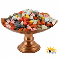 دراژه سنگی رنگی 500گرمی سیمیشکا