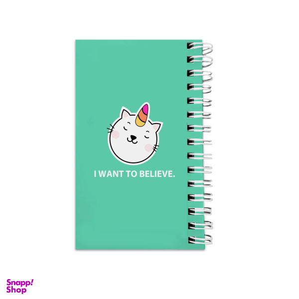 دفترچه یادداشت مدل to do list طرح فانتزی یونیکورن کد bambi03216