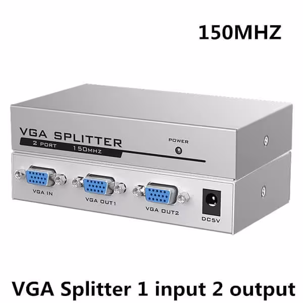اسپلیتر 1 به 2 250mhz vga