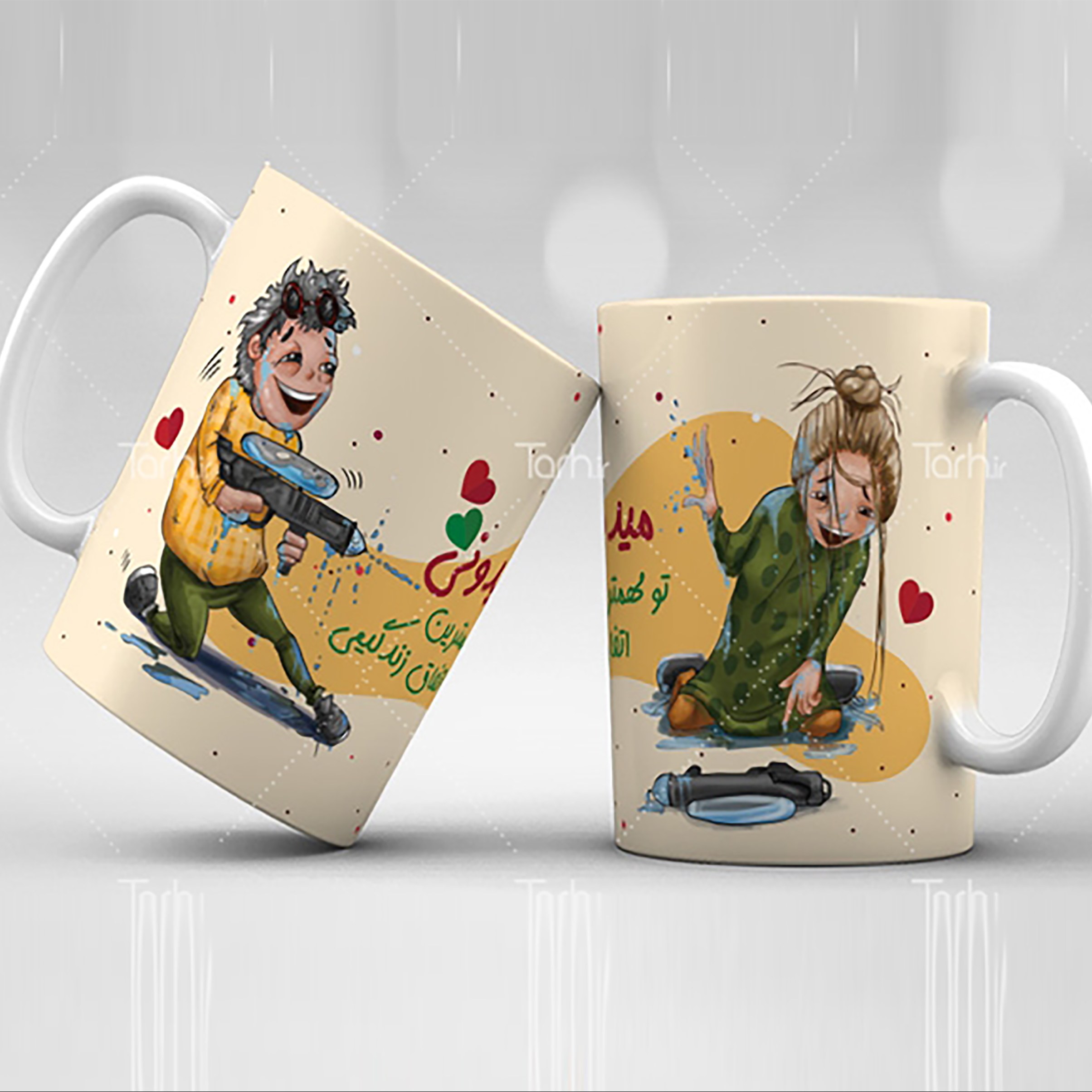 ماگ عاشقانه   و چاپ عکس ارسالی از طرف شما 
79