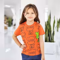 تیشرت تک ببرسبز مناسب دختروپسر