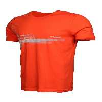 تی شرت ورزشی نارنجی مردانه s tee hummel