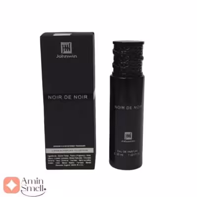 ادکلن نویر د نویر مردانه جانوین لالیک مشکی 30 میل | Johnwin Noir de Noir