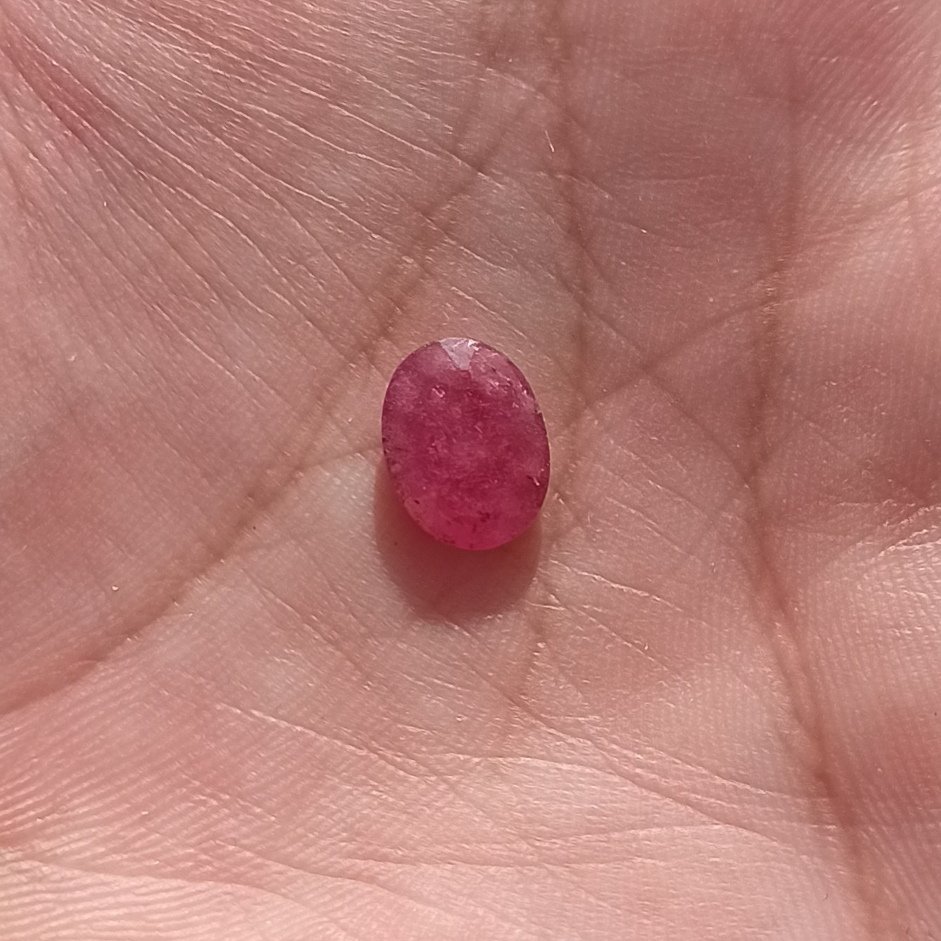 سنگ یاقوت سرخ آفریقایی اصل معدنی درجه یک زیبا    .