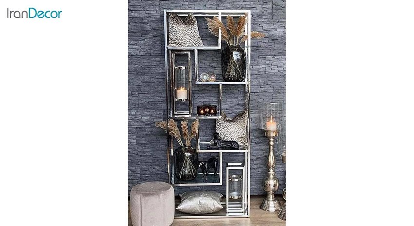 ویترین مدرن فلزی شش طبقه مدل Debra