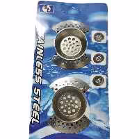 تفاله گیر سینک استیل g t مدل 1522 بسته 2 عددی